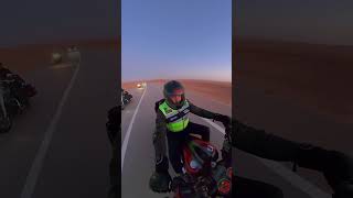 Driving at night under Allah's blessing is a blessing ….riding with family 🙏