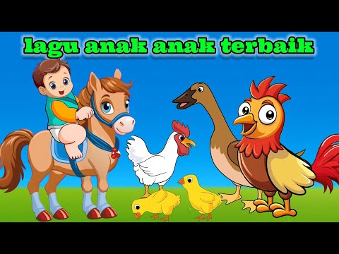 Lima Ayam Nakal || Lagu Anak Anak || Animasi Ayam Dan Bebek