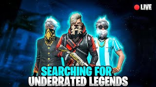 Finding New Underrated Mobile\Pc Legends 😍 7T8 EDITZ is LIVE | Free Fire LIVE | Garena Free Fire