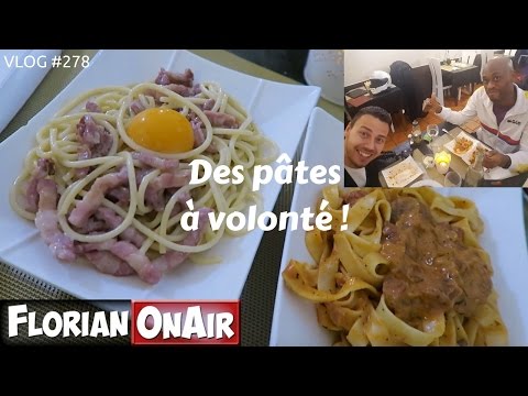 Des PÂTES à volonté! Combien d'assiettes pour moi ? - VLOG #278