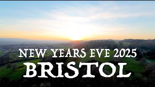 Final flight of 2025 to see the last sunset of the year across Bristol ...