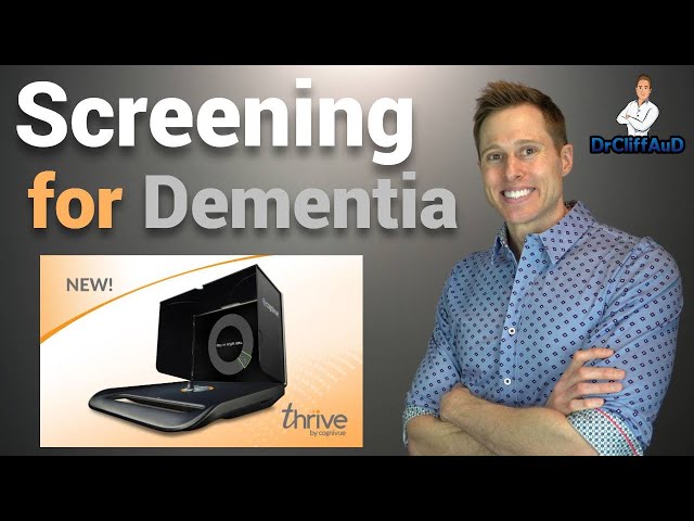 The Future of Screening for Dementia | Cognivue Thrive Review
