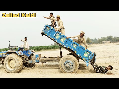 Zallad Kaidi v/s Police || Must Watch New Funny Comedy Video || By Apna Fun Joke