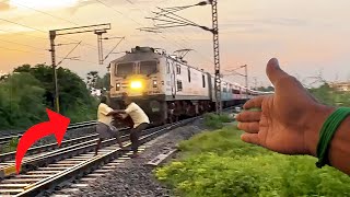Train ALMOST HITS People | 17 Dangerous HIGH SPEED Train Videos