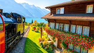 Riding the World's Most Beautiful Steam Train in Switzerland 🇨🇭