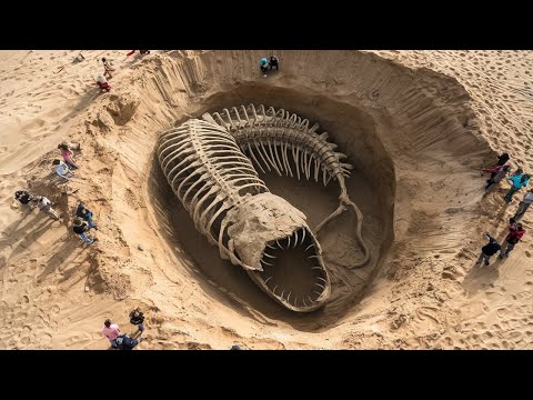 Monstro do deserto de Gobi que fará com que as dunas pareçam reais demais