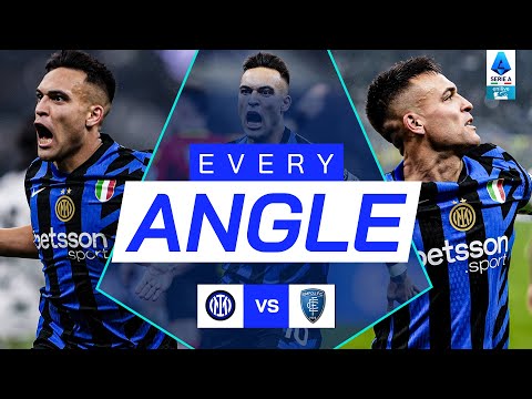 Lautaro Martinez’s Stunner | Every Angle | Inter-Empoli | Serie A 2024/25