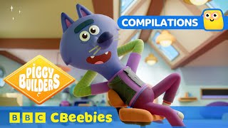 WILF the Wolf! 🐺💥 | Piggy Builders | CBeebies
