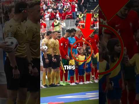 Ronaldo TOUCHES Young Fan! ?