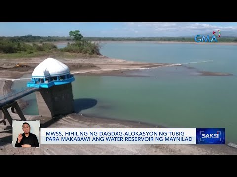 MWSS, Hihiling Ng Dagdag-alokasyon Ng Tubig Para Makabawi Ang Water ...