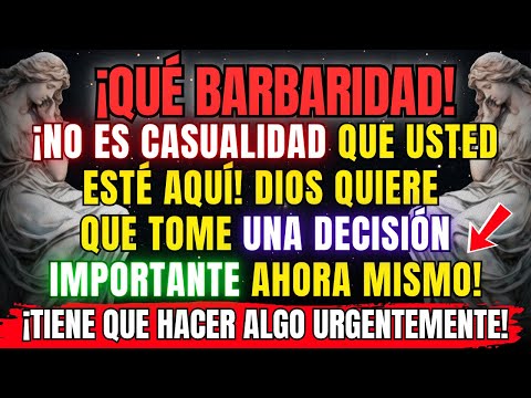 ⚠️¡DIOS LE PIDE QUE HAGA ESTO INMEDIATAMENTE! | Mensaje de DIOS URGENTE 📜