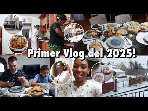 PRONTO REGRESA PARA CUBA😢 LLEGÓ LA NIEVE❄️ RECALENTANDO LA COMIDA😋 EMPANADAS DE MAMÁ |1,2,3 Ene 2025