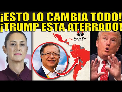 ¡ESTO LO CAMBIA TODO! CLAUDIA CONFIRMA EL VERDADERO MOTIVO DE LA VISITA DE PETRO A MÉXICO!