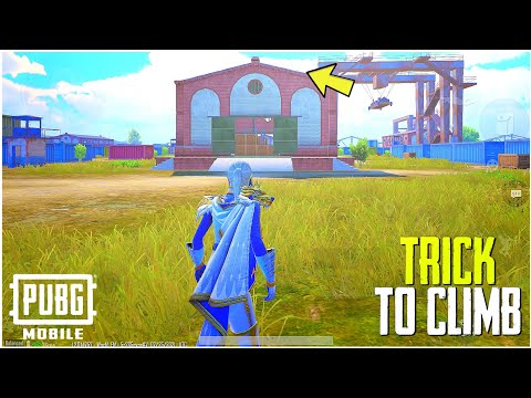 😍 Trick To Climb On Any Warehouse In Pubg Mobile #shorts #pubg