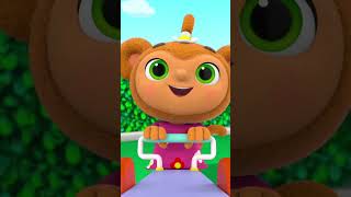 See Saw Siblings 🙈 #playtime #playground #littlebabybum