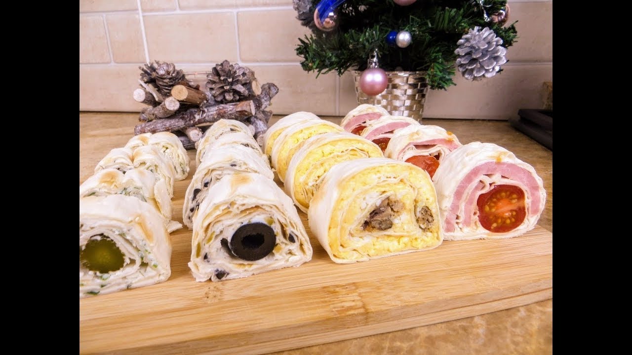 4 шикарные закуски на новогодний стол быстро и вкусно