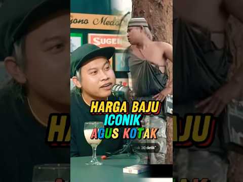 harga baju ikonik agus kotak #aguskotak #dennycaknan #hiburan