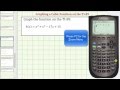 Graphing a Cubic Function on the TI-89 Calculator