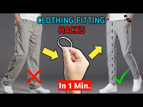 5 Clothing "FITTING" HACKS Every STYLISH Guy Should Know(BEST🔥) | Clothing Fit Guide | Style Saiyan