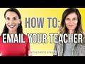 Crafting the Ideal Email to Your Teacher