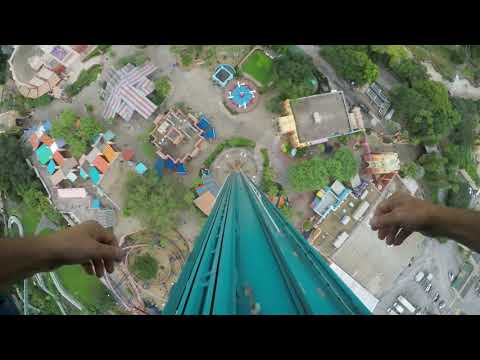 Falcons Fury at Busch Gardens Tampa Bay - Full POV...