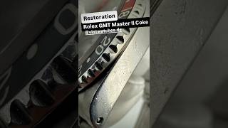 Rolex GMT-MASTER II Coke Restoration - Complete Overhaul #rolex #restoration #watches