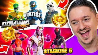NUOVO PASS BATTAGLIA su FORTNITE + SKIN HALO GRATIS PER TUTTI (DOMINIO FULMINANTE & STAGIONE 5 OG)