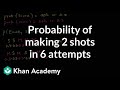 Probability and Combinatorics in Free Throws