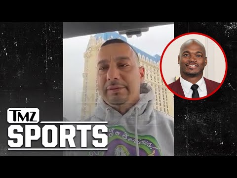 Adrian Peterson Poker Rival Down To Fight NFL Legend In Sanctioned Bout | TMZ Sports