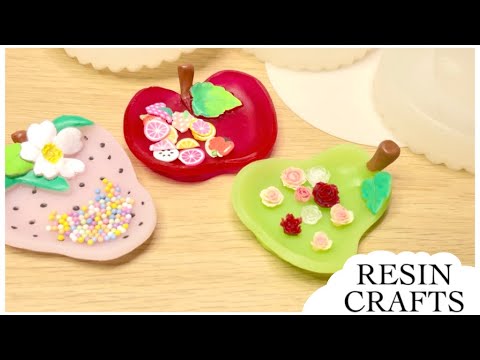 Making Cute Mini Plates- from plasticine to Resin