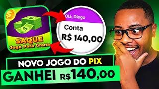 RECEBA até R$140,00 NOVO JOGO DO PIX 🤑 APP de GANHAR DINHEIRO no PIX ✅ Aplicativo de JOGO PAGANDO