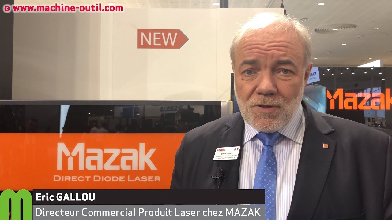 Découpe laser via avec source à diode (DDL) MAZAK