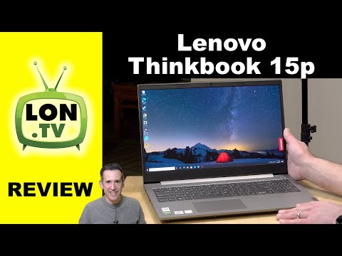 (ENGLISH) Lenovo Thinkbook 15p Review with 4k Display, GTX 1650 Ti GPU