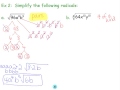 Simplifying Radicals with Variables