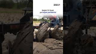Bajak Parabola 2X Lipat Dari Bajak Singkal