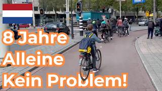 Warum ein 8-Jähriger in den Niederlanden alleine Rad fährt – und in Deutschland nicht
