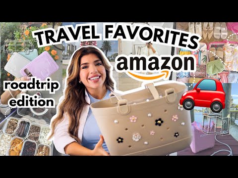 AMAZON TRAVEL FAVORITES 2025 🚗 25+ Amazon Travel Finds! ✨ (with links) *ROADTRIP EDITION* 🚦