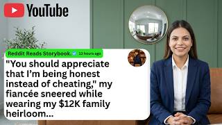 "You should appreciate that I’m being honest instead of cheating," my fiancée sneered while...