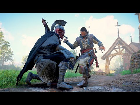 Assassin's Creed Valhalla High Action Stealth & Combat Master Eivor With Edward`s Outfit