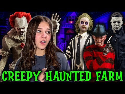 We Went To A HAUNTED FARM!