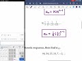 Arithmetic and Geometric Sequences