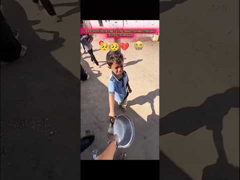 Ғазодаги болалар тўйиб овқатланмасликдан азият чекмоқда