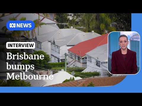 YouTube video thumbnail: Brisbane Overtakes Melbourne to Become Australia's Second Most Expensive Housing Market