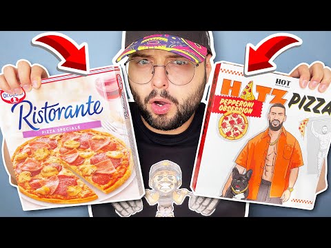 Pizza DORIAN vs PIZZA CONGELATE de la supermarket! Care e mai buna?