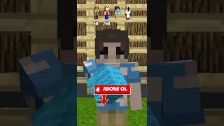 Minecraft'ta ZIPLAYARAK BLOK KOYMA YARIŞI 😂