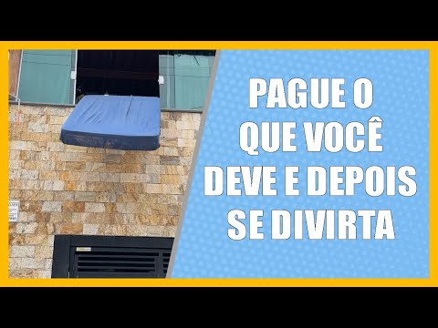 Pague o que vc deve e depois se divirta.