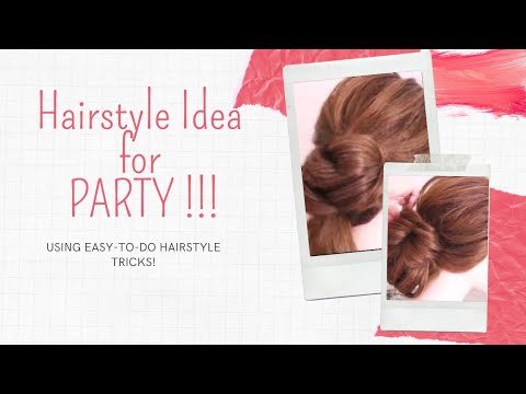 Easy #hairstyle to do for a party - How to do easy party hairstyle ? - Easy #tutorial