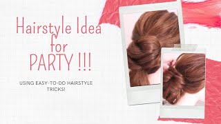 Easy #hairstyle to do for a party - How to do easy party hairstyle ? - Easy #tutorial