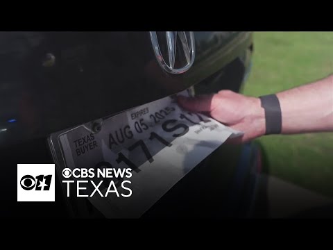 YouTube video thumbnail: Texas law Banning Temporary Paper License Plates to Take Effect on Tuesday