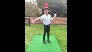 Crazy Golf Trick Shot 🔥 #golf